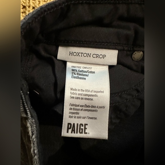 PAIGE Hoxton Crop - Picture 6 of 7